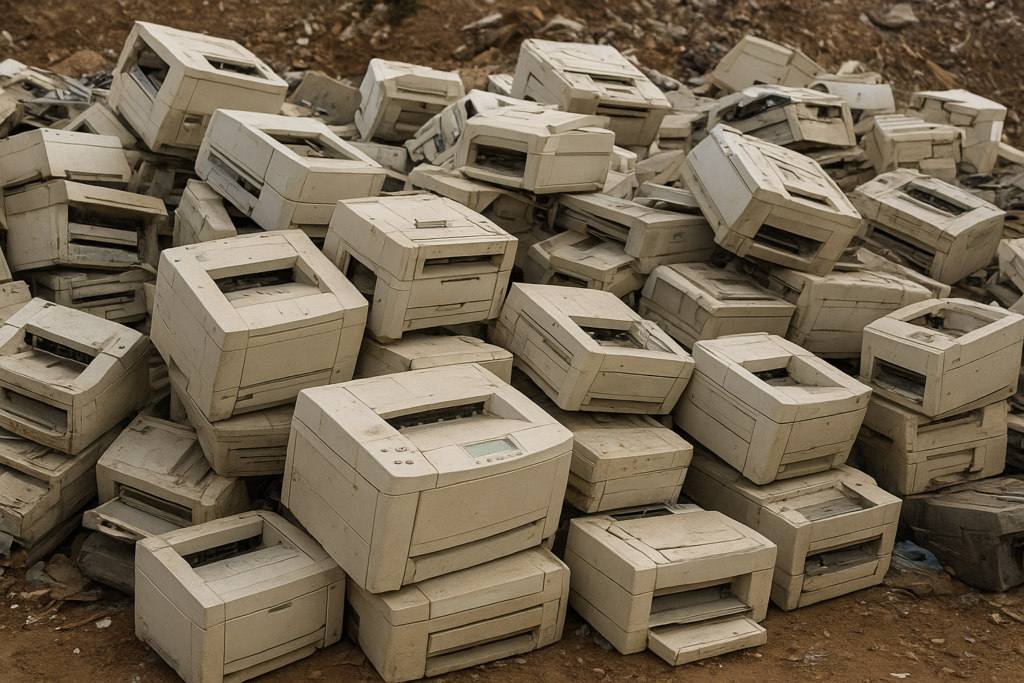 Repair, Save: Don't Let Your Printers Go to Waste 1 The Hidden E Waste Crisis