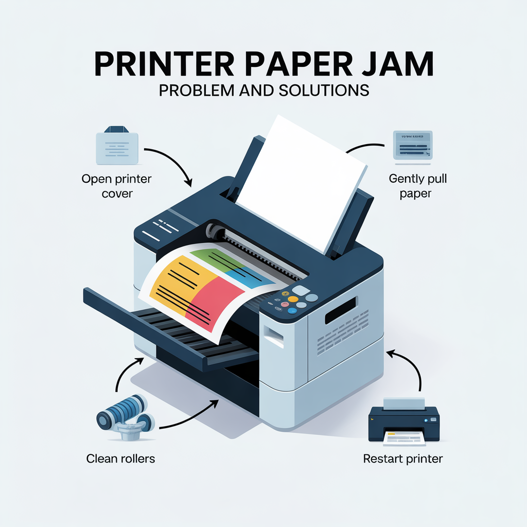 Yazıcı Kağıt Sıkışması Sorunu ve Kesin Çözüm Yöntemleri